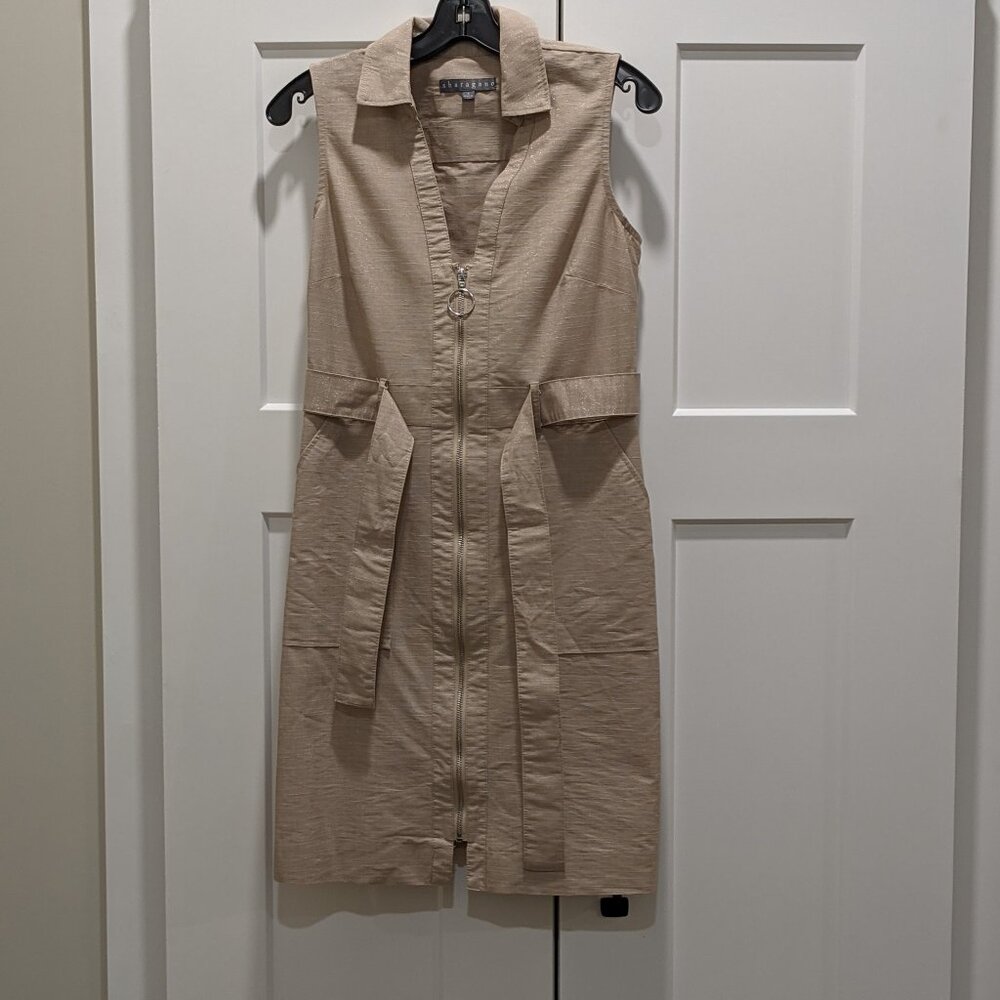 Shargano Zip Front Dress